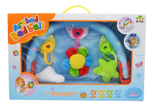 Móbile Arco Brinquedo Berço Carrinho Cercad Bebê Seguro Top