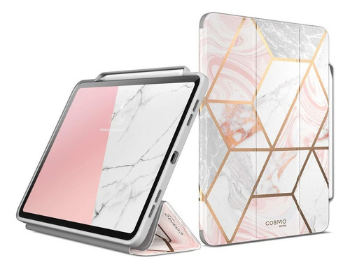 Funda Inteligente I-blason Cosmo Para iPad Pro 11 2020 2018 Color Marble