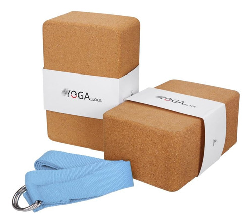 Cork Yoga Blocks 2 Pack With Strap Cork Yoga Blocks Cork Yog