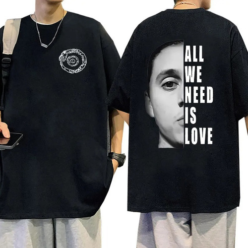 Canserbero - Remera Oversize - All We Need Is Love Hip Hop 