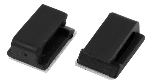 100 Unidades De Soporte Adhesivo Para Cables, Corbatas, Orga