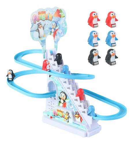 Compatible Escaleras Penguin Track Slide Toys Para