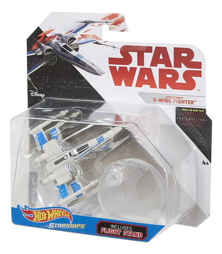 Hot Wheels Vehículo Star Wars Nave Caza X-wing Resistencia