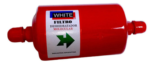 Filtro Molecular White 1/4 X 1/4 50gr Soldar Refrigeracion  