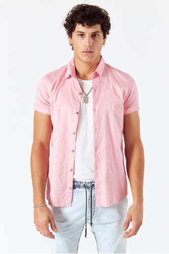 Camisa Mc Omeranta Rosa