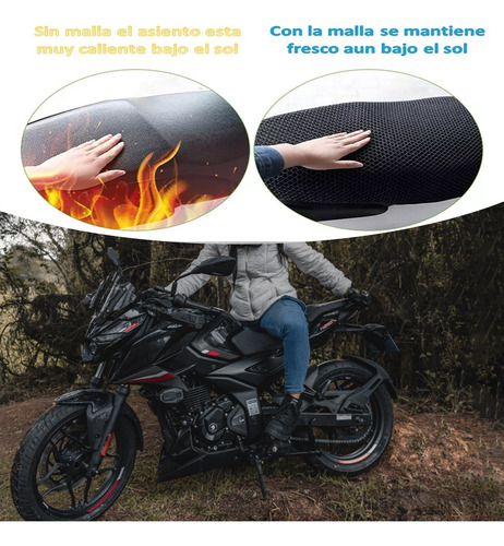 Malla Mesh Protector Cubreasiento Premium Bajaj N250