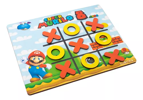 Jogo Da Velha Mdf Personalizado Infantil Tabuleiro 20X20Cm, Magalu  Empresas