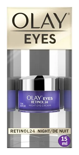Crema Retinol 24 Eye Night Cream Olay Eyes noche para todo tipo de piel de 15mL/15g 30+ años