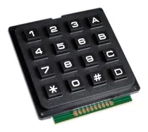 Comprar Teclado Matriz 4x4 Matricial Botones Plásticos, Arduino