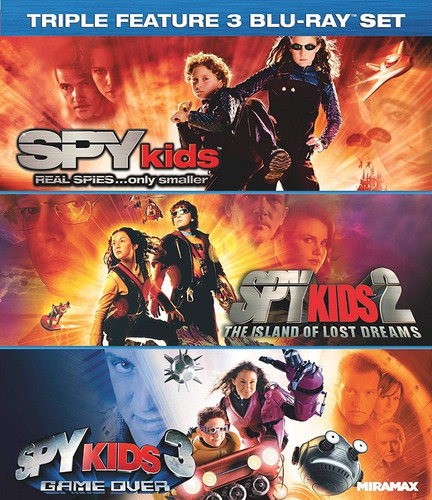 Blu-ray Spy Kids Collection / Mini Espias / Incluye 3 Films