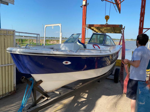 Imagen 1 de 7 de Lancha Enigma 520 Con Mercury 40 Hp 4t