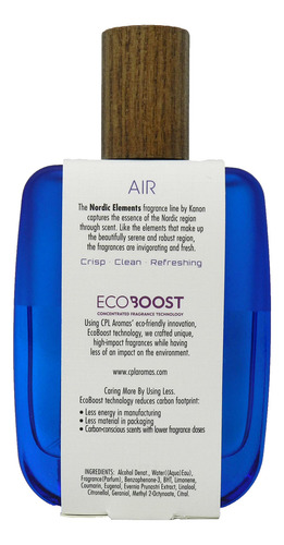 Perfume Kanon Nordic Elements Air Edt 100 Ml Para Hombre