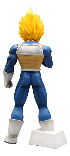 Figura Dragon Ball Z Vegeta En Pose Tamaño Gigante 28cm