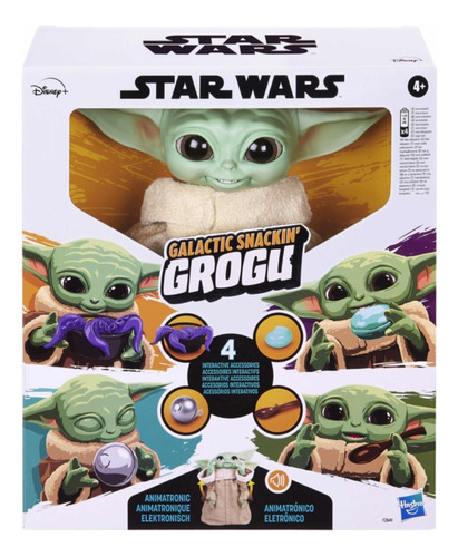 Star Wars Galactic Snackin' Grogu Baby Yoda Animatrónico