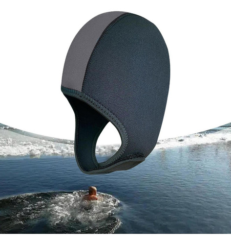 . Gorro De Natación De Neopreno Impermeable Y Transpirable