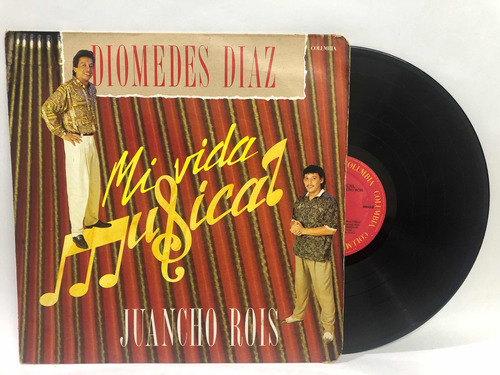 Diomedes Diaz - Mi Vida Musical Juancho Roiz Vinilo Lp