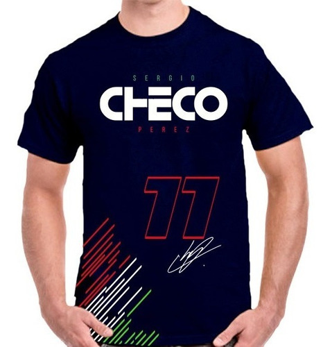  Playera Fan Made Sergio Checo Perez 2022 