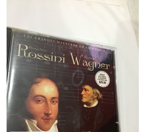 Rossini Wagner  -  Cd - Disco - Clasica Lgmdlm