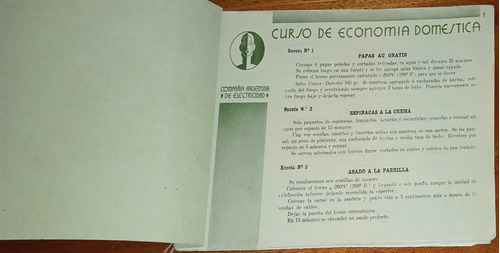 Curso De Economía Doméstica- Compañía Argentina Electricidad