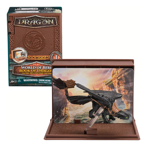 Como Entrenar A Tu Dragon Mini Dragon Figura Libro Sorpresa