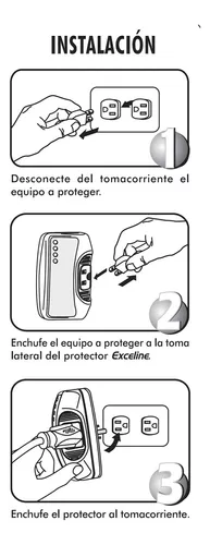 Protector de Voltaje para Hornos Microondas 120V Enchufe. Exceline