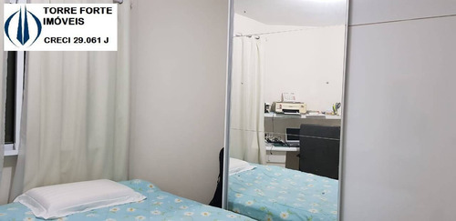 Imagem 8 de 13 de Lindo Apartamento Com 2 Dormitórios E 1 Vaga No Campo Belo - 2663