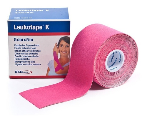 Venda Neuromuscular Leukotape® K Rosado