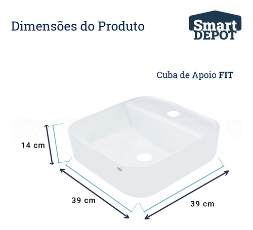 Kit Cuba Louça Fit C/ Torneira Cromado + Válvula Click