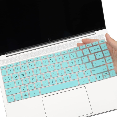 Protector De Teclado Menta Transparente Para Hp Pavilion