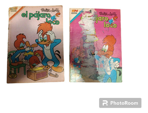 Cómics El Pájaro Loco De Novaro#721 Y 665