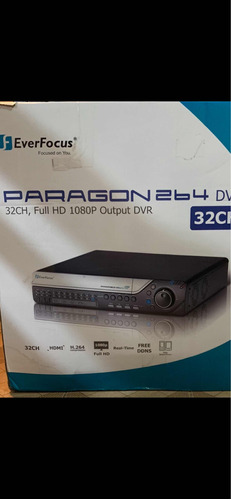 Dvr De 32 Canales Marca Paragon 264 Full Hd 1080p Output .