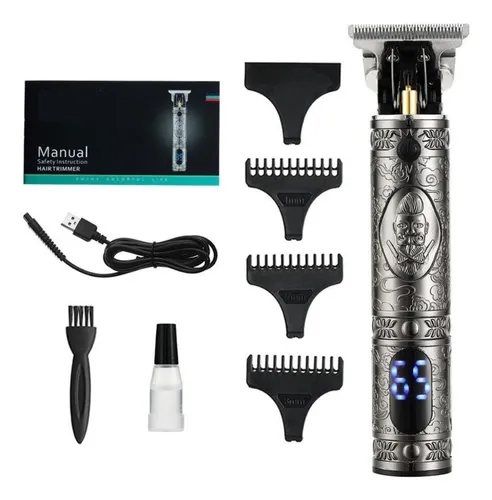 Maquina Inalambrica Cortadora Diseño + Accesorios Barberia