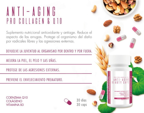 Imagen 2 de 4 de Pro Collagen Q10 Antiage Beauty Caps 30 Un Idraet