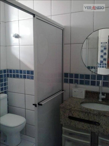 Kitnet Com 1 Dormitório À Venda, 33 M² Por R$ 130.000,01 - Vila Guilhermina - Praia Grande/sp - Kn0325