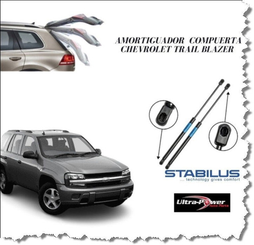 Amortiguador  Gato Vidrio  Chevrolet Trailblazer 2002 - 2007