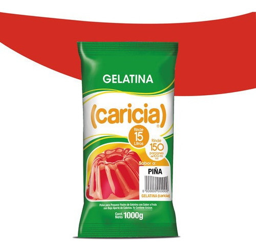 Pack 10 - Caricia Jalea Piña 1kg