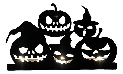 Portavelas De Halloween Candelero Decorativo Para Estilo D