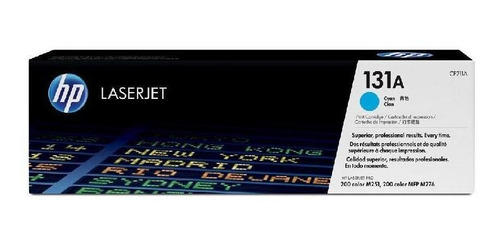 Cartucho De Toner Hp 131a Cian Original Laserjet Cf211a
