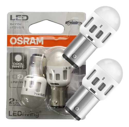 Lamparas Led Osram P21/5w 2polos 6000k Cool White 