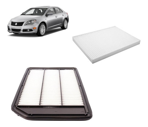 Kit Filtro Aire + Polen Para Suzuki Kizashi 2.4 2010