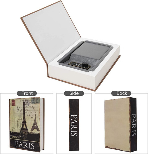 Caja De Seguridad Escondida Forma De Libro Paris
