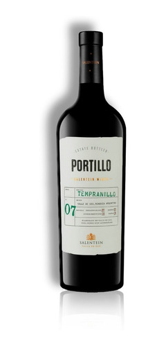Portillo Vino Tempranillo 750ml Salentein Mendoza