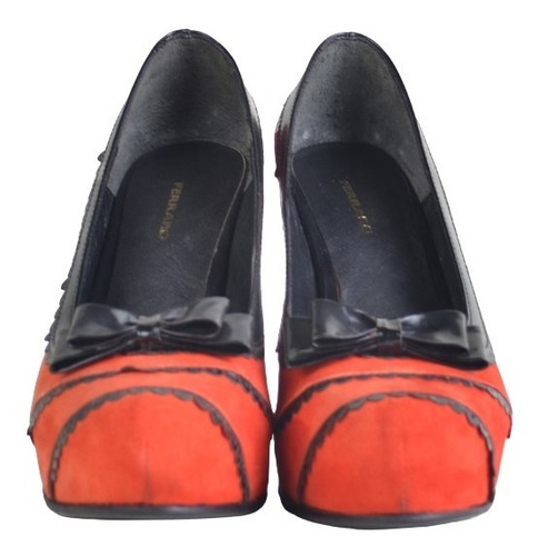 Imagen 4 de 6 de Zapatos De Mujer De Gamuza - Heart - Ferraro