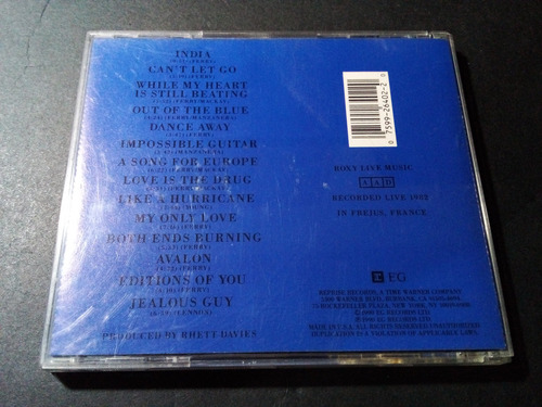 Cd Roxy Music - Heart Still Beating - Importado (Usado)