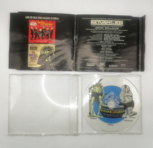 Star Wars Return Of The Jedi The Max Rebo Band Cd Single 97 Edición Limitada (Usado)