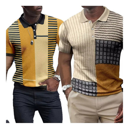 Camiseta Polo Masculina Gola Slim Shirts 2