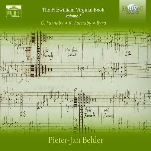 Byrd / Belder Fitzwilliam Virginal Book 7 Cd Us Import