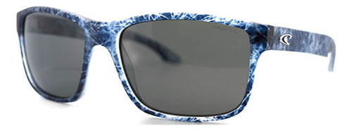 Lentes De Sol Oniell - Ons-sealo Lente Gris Oscuro Varilla Azul Armazón Azul Diseño Ons-sealo C113