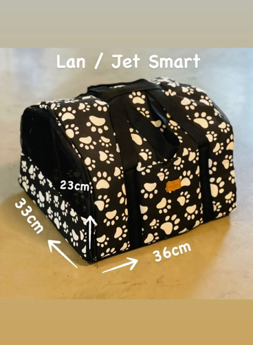 Imagen 6 de 9 de Bolso Transportador Perro/gato Para Aerolínea Lan Y Jet