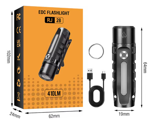 Linterna Mini Led Cob